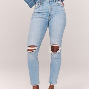 Curve Love High Rise Mom Jeans